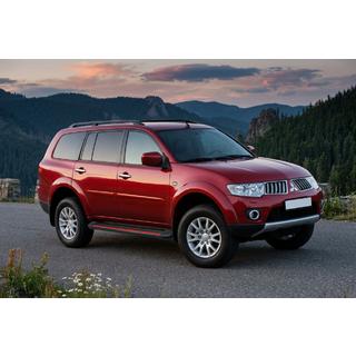 Side Steps Maya Red (2 pcs, Aluminum) Mitsubishi Pajero Sport 2008-2015 photo 1