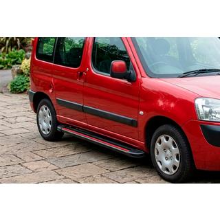 Side Steps Maya Red (2 pcs, Aluminum) Peugeot Partner 1996-2008 photo 1