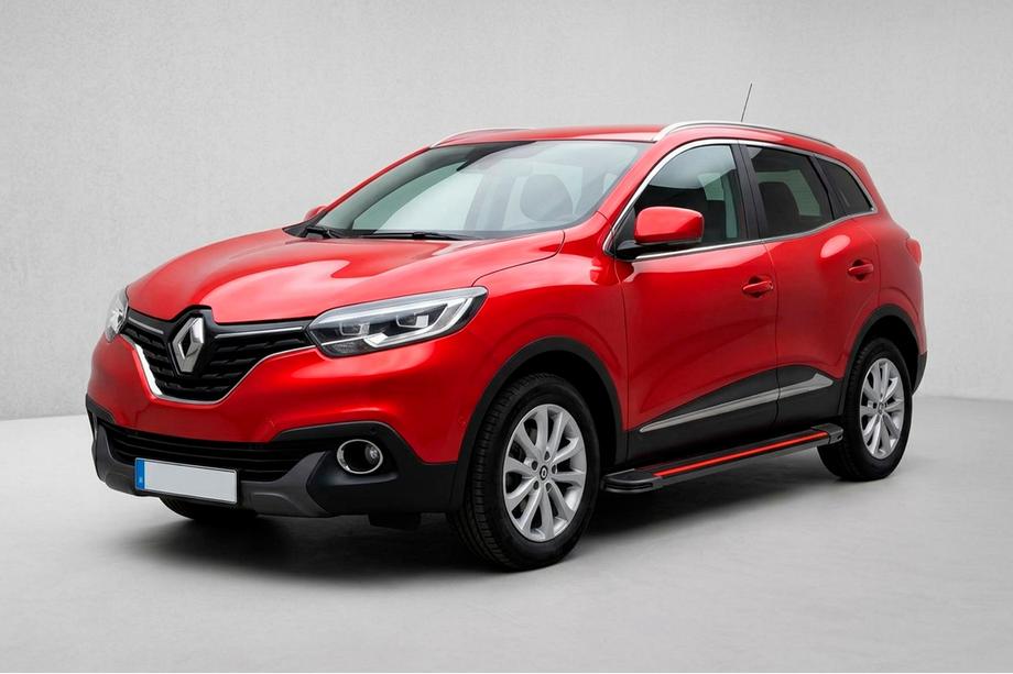 Renault Kadjar 2015-2022 Side Steps Maya Red (2 pcs, Aluminum) Image