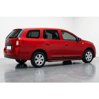 Side Steps Maya Red (2 pcs, Aluminum) Renault Logan MCV 2013-2022 photo 1