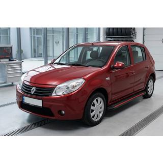 Side Steps Maya Red (2 pcs, Aluminum) Renault Sandero 2007-2013 photo 1