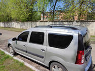 Lada Largus 2012- Black Roof Rails photo 1