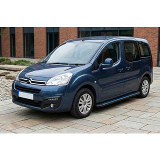 Side Steps Maya Blue (2 pcs, Aluminum) Citroen Berlingo 2008-2018 photo 1