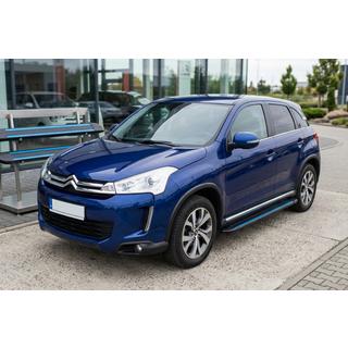 Side Steps Maya Blue (2 pcs, Aluminum) Citroen C-4 Aircross 2012-2017 photo 1