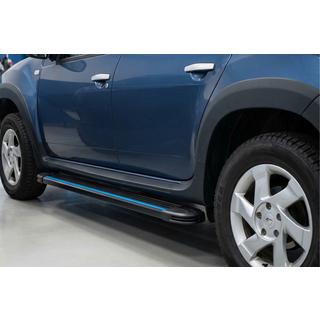 Side Steps Maya Blue (2 pcs, Aluminum) Dacia Duster 2008-2018 photo 1