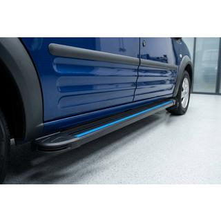 Side Steps Maya Blue (2 pcs, Aluminum) Ford Connect 2006–2009 photo 1