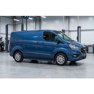 Side Steps Maya Blue (2 pcs, Aluminum) Ford Custom 2013-2022 photo 1