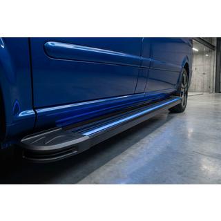 Side Steps Maya Blue-Black (2 pcs, Aluminum) photo 1