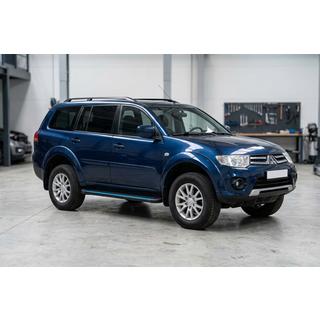 Side Steps Maya Blue (2 pcs, Aluminum) Mitsubishi Pajero Sport 2008-2015 photo 1