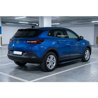 Side Steps Maya Blue (2 pcs, Aluminum) Opel Grandland X 2017- photo 1