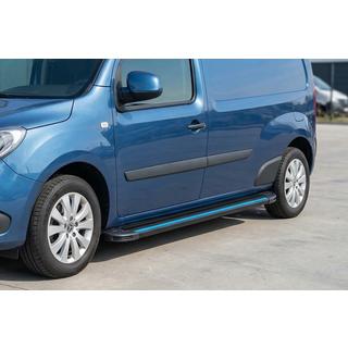 Side Steps Maya Blue (2 pcs, Aluminum) Renault Kangoo 2008–2020 photo 1
