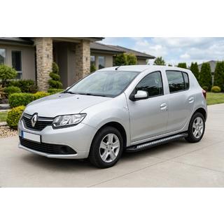 Side Steps New Vision Black (2 pcs, Aluminum) Dacia Sandero 2013-2020 photo 1