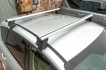 Daewoo Lanos 1998-2017 Roof Rack Ercul V4 (Chrome, Pair) photo 2