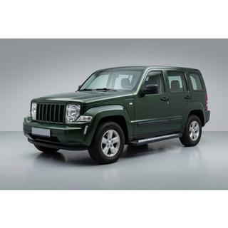 Side Steps Vision New Black (2 pcs, Aluminum) Jeep Cherokee/Liberty 2007-2013 photo 1