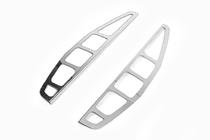 Fiat Doblo I 2001-2005 Chrome Tail Light Covers (2 pcs, Stainless Steel) Carmos - Turkish Stainless Steel photo 3