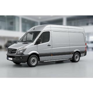 Side Steps New Vision Black (2 pcs, Aluminum) Mercedes Sprinter W906 2006–2018 photo 1