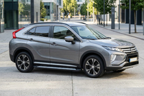 Mitsubishi Eclipse Cross 2017- Side Steps New Vision Black (2 pcs, Aluminum) photo 1