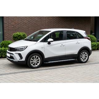 Side Steps New Vision Black (2 pcs, Aluminum) Opel Crossland X 2017-2024 photo 1