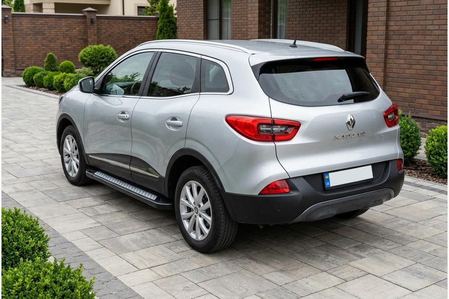 Renault Kadjar 2015-2022 Side Steps New Vision Black (2 pcs, Aluminum) Photo 1