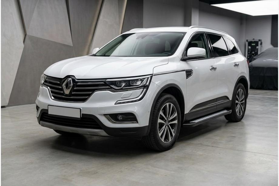 Renault Koleos 2016-2024 Side Steps New Vision Black (2 pcs, Aluminum) Photo 1