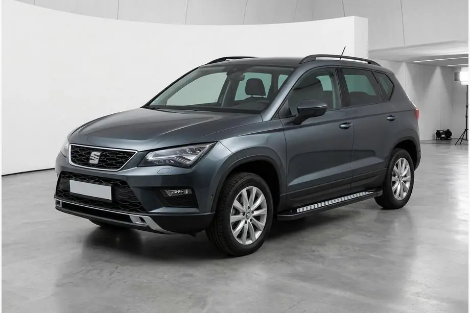 Seat Ateca 2016- Side Steps New Vision Black (2 pcs, Aluminum) Photo 1