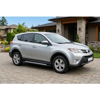 Side Steps New Vision Black (2 pcs, Aluminum) Toyota Rav 4 2013-2018 photo 1