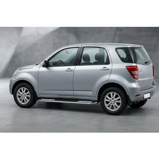 Side Steps Tayga V2 (2 pcs, Aluminum) Daihatsu Terios 2006-2017 photo 1
