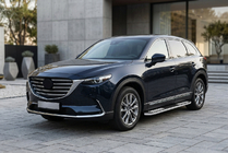 Mazda CX-9 2017- Side Steps Tayga V2 (2 pcs, Aluminum) photo 1