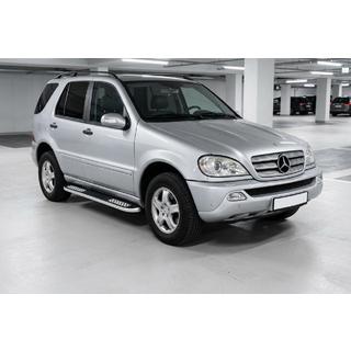 Side Steps Tayga V2 (2 pcs, Aluminum) Mercedes ML W163 1997-2005 photo 1
