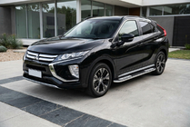 Mitsubishi Eclipse Cross 2017- Side Steps Tayga V2 (2 pcs, Aluminum) photo 1