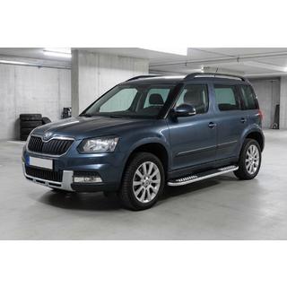 Side Steps Tayga V2 (2 pcs, Aluminum) Skoda Yeti 2009-2017 photo 1