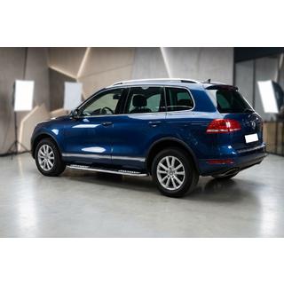 Side Steps Tayga V2 (2 pcs, Aluminum) Volkswagen Touareg 2010-2018 photo 1