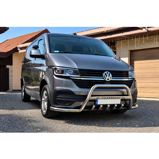 Bull Bar WT004-ST (Stainless Steel) Volkswagen T6 2015-2024 photo 1