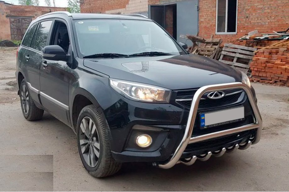 Chery Tiggo 3 2005- Bull Bar WT009 (Stainless Steel) Photo 3