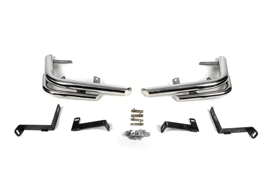 Nissan X-trail T31 2007-2014 Rear Corner Bars AK003-Double (2 pcs, stainless steel) Photo 7