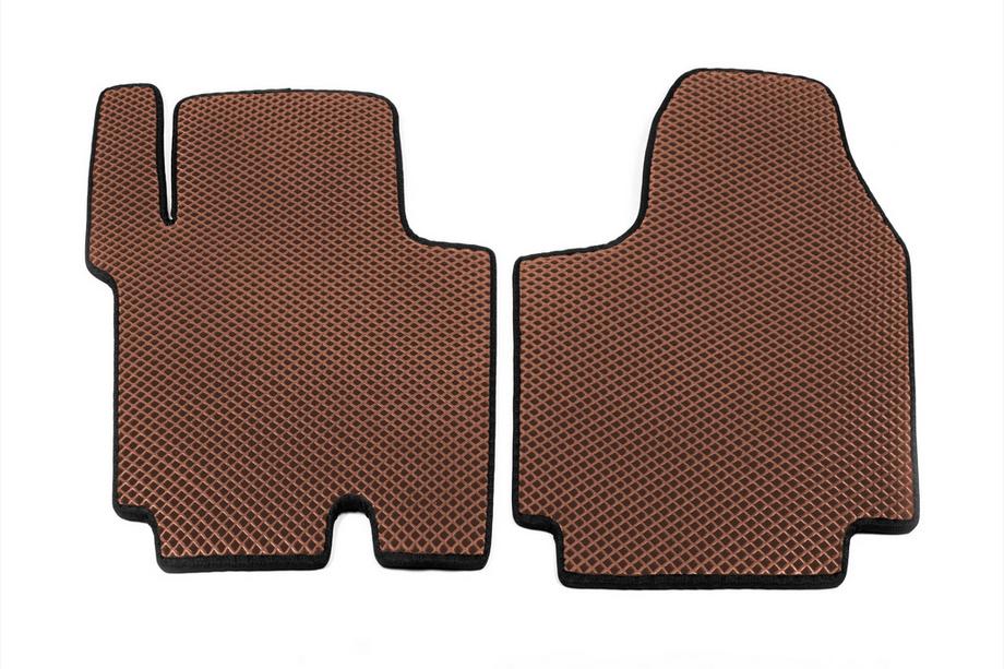 Opel Vivaro 2001–2015 EVA Floor Mats (brick red) 1+2 Photo 5