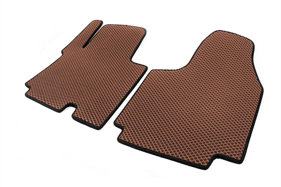 Nissan Primastar 2002-2014 EVA Floor Mats (brick red) 1+2 Photo 7
