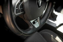 Renault Megane IV 2016-2025 Steering Wheel Trim Stainless Steel photo 1