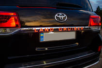 Toyota Land Cruiser 200 2007-2021 LED Trim Above License Plate (2016+) photo 3