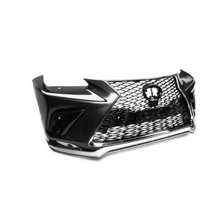 Bumper with grille in facelift design Lexus NX 2014-2021 photo 3