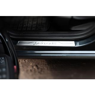 Door Sill Protectors OmsaLine (4 pcs, Stainless Steel) Renault Megane IV 2016-2025 photo 2