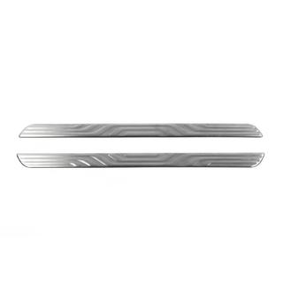 Interior door sill protectors OmsaLine (2 pcs, stainless steel) Renault Megane IV 2016-2025 photo 4
