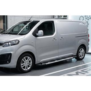 Side Steps Sunrise (2 pcs, Aluminum) Opel Vivaro 2019- photo 1