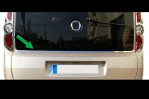Fiat Doblo II 2010-2022 Rear window lower trim stainless steel photo 2