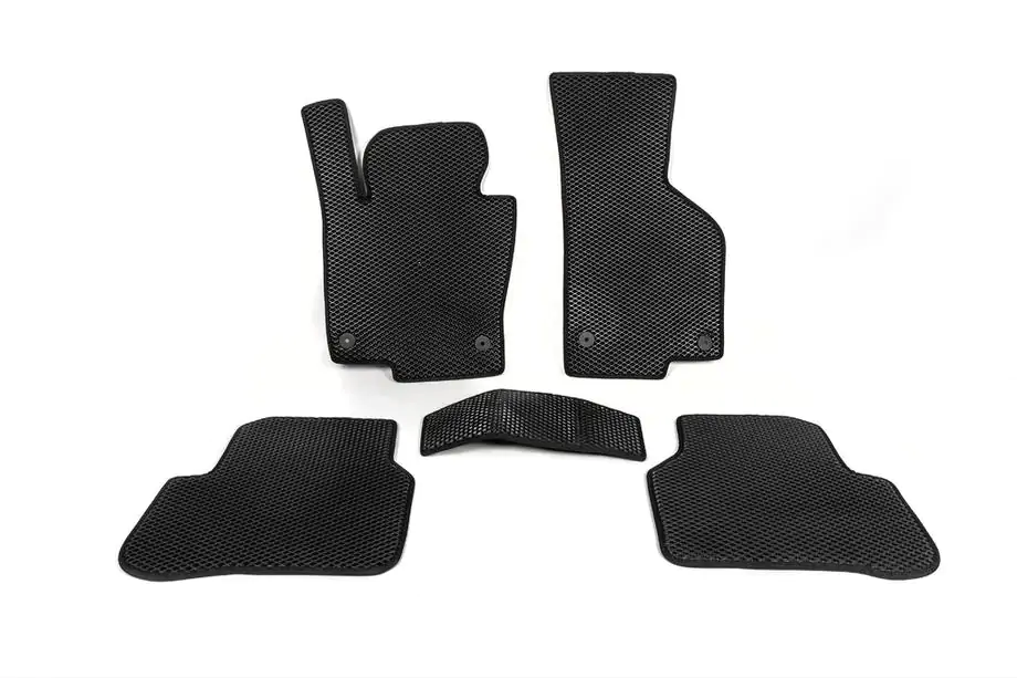 Volkswagen Passat B7 2012-2015 EVA Floor Mats (EU, Black) Photo 7