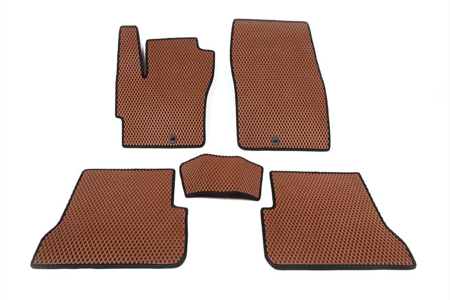 Mazda 3 2003-2009 EVA Floor Mats (brick red) Photo 7
