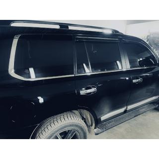 Rear Window Corner Trim (2 pcs, Stainless Steel) Toyota Land Cruiser 200 2007-2021 photo 2