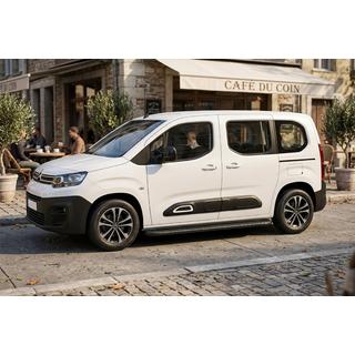 Side Steps Bosphorus Black (2 pcs, Aluminum) Citroen Berlingo/Multispace 2018- photo 1