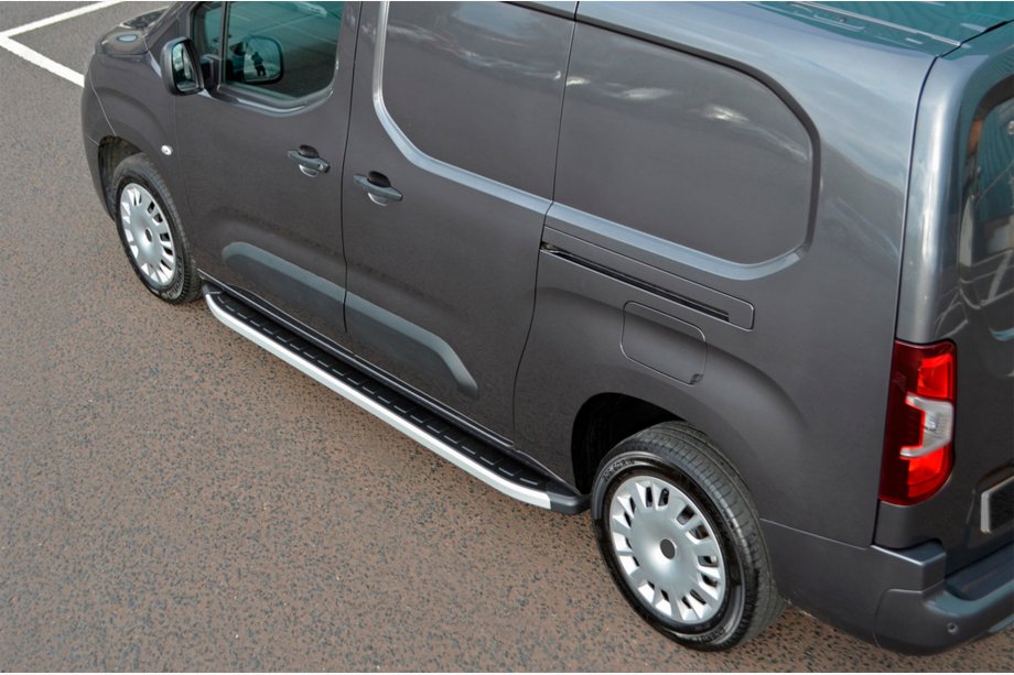 Peugeot Partner/Rifter 2019- Side Steps Fullmond (2 pcs, Aluminum) Photo 7
