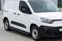 Opel Combo 2019- Side Steps Allmond Black (2 pcs, Aluminum) photo 1